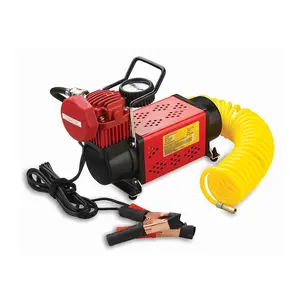 Bomba de coche eléctrica portátil, compresor de aire, herramienta de inflado de neumáticos, alta calidad, 12V, 300 PSI