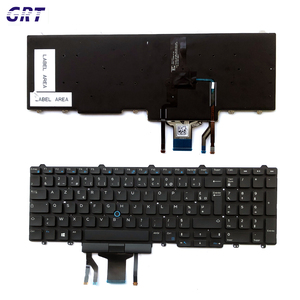 Sunrex Laptop <b>Keyboard</b> for Dell Latitude E5550 E5570 E5580 5550 5580 5590 With Backlit FR Layout - Product Image 1