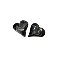 Accessoires de nail art en cristal K9 Cy0510, diamants à fond pointu, éblouissants, grands, irréguliers, en forme de cœur, en forme d'œuf de pigeon à angle droit