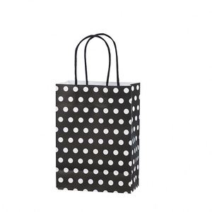 Bolsas de Regalo de Papel Kraft Reciclables e Impermeables, con Logotipo Personalizado, Asa Larga, Impresión Offset, para Ropa, Zapatos y Peluches - Product Image 5