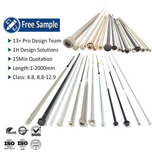 Op maat gemaakte lange schroeven, rivetten, hardware 8mm M1.4 M2 M3 M4 M10 randloze dop kruis platte zeskant truss kop machine sems aluminium schroef staaf - Product Image 1