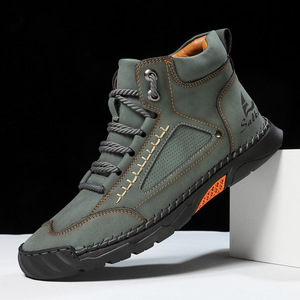 Nuovi Stivali alla Moda Primavera-Autunno, <span class=keywords><strong>Scarpe</strong></span> da <span class=keywords><strong>Uomo</strong></span> Trendy di Grande Taglia con Suola Piatta per Uso Casual - Product Image 4
