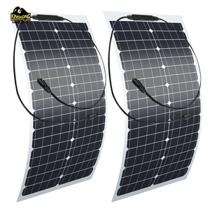 Panneau solaire photovoltaïque flexible OEM en gros 200W, <span class=keywords><strong>film</strong></span> mince, efficacité 22%, surface ETFE, couleur noire - Product Image 1