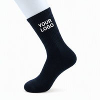 Chaussettes de sport personnalisées OEM pour hommes, en Spandex/Polyester/Coton, respirantes, antibactériennes, échantillon rapide pour la course à pied, le sport et le cyclisme