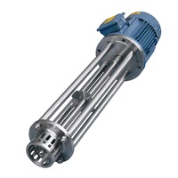 Mélangeur émulsifiant cosmétique automatique à cisaillement élevé en acier inoxydable 304, homogénéisateur, capacité 50L 100L, avec boîte de vitesses, état neuf