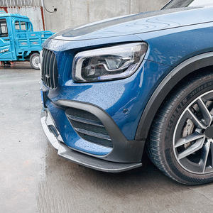 ชุดแต่งสเกิร์ตหน้า Mercedes-Benz GLB-Class X247 ลายคาร์บอนไฟเบอร์ ผิวด้าน สไตล์แต่ง รุ่นปี 2020-2023 - Product Image 1