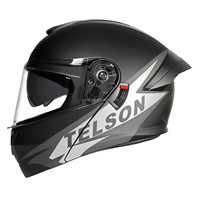 Nouveau casque modulaire de feu arrière LED Flip-Up pour adultes à la mode ABS Crash casque boîte emballé fabriqué casques de moto