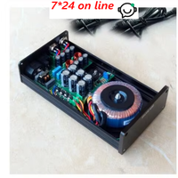 Alimentation linéaire HIFI de référence L-052, niveau DC5-24V 2A, ondulation de qualité UV, avec composants HIFI et transformateur amplificateur