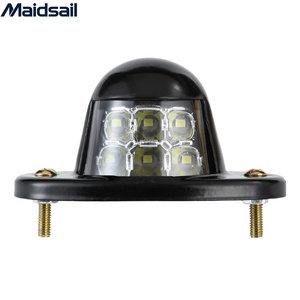 Lumière de plaque d'immatriculation de camion 12V24V, lumière de profil LED, étanche et lumineuse, lumière de plaque d'immatriculation arrière de <span class=keywords><strong>semi</strong></span>-<span class=keywords><strong>remorque</strong></span> LED - Product Image 1