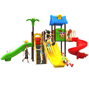 Installation modulaire conviviale, équipement de terrain de jeu extérieur, <span class=keywords><strong>toboggan</strong></span> préscolaire, <span class=keywords><strong>prix</strong></span> d'usine meilleur - Product Image 1