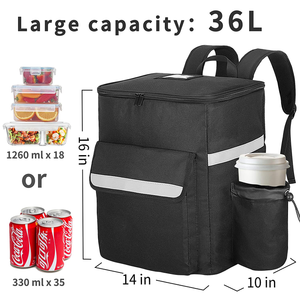 Bolsa Térmica Impermeable Grande <span class=keywords><strong>para</strong></span> Motocicleta, Bolsa Térmica <span class=keywords><strong>para</strong></span> <span class=keywords><strong>Comida</strong></span>, <span class=keywords><strong>Mochila</strong></span> de Reparto de <span class=keywords><strong>Comida</strong></span> <span class=keywords><strong>para</strong></span> Eats - Product Image 4