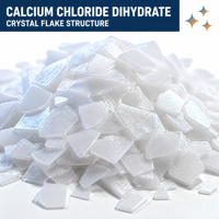 Chlorure de calcium dihydraté en flocons à 74 %, qualité déshydratante, produit chimique