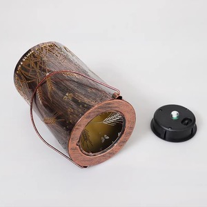 Lampe solaire artisanale en <span class=keywords><strong>fer</strong></span> <span class=keywords><strong>forgé</strong></span> pour jardin, à <span class=keywords><strong>d</strong></span>étection de lumière, motif floral, pour cour, éclairage <span class=keywords><strong>d</strong></span>écoratif, protection IP65 - Product Image 4