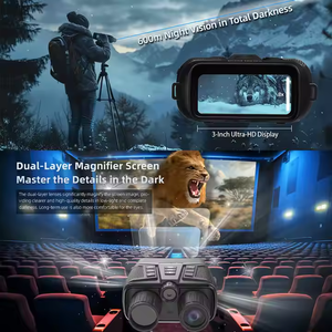 Binoculares tácticos de visión nocturna para pesca, batería de 5000mAh, infrarrojo, rango de 600M, gafas de visión nocturna Digital 8x DZ060 - Product Image 6