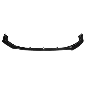 Kit carrosserie 3 pièces noir mat/brillant pour pare-chocs avant, lèvre de séparation, diffuseur et spoiler pour Toyota Highlander 2017 2018 2019 - Product Image 2