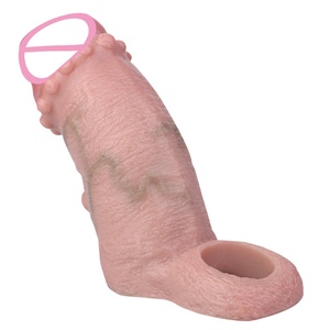 Funda realista de 5 pulgadas para agrandar el pene, para hombres, mejora la eyaculación y retrasa la eyaculación precoz. - Product Image 4