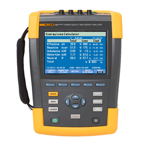 Analizador de Calidad de Energía y Potencia Fluke 434-II, Probador Eléctrico Trifásico para Ingeniería Eléctrica, Origen EE. UU., No Importado - Product Image 1