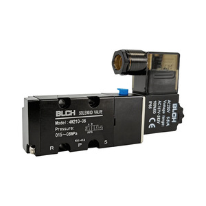 Vanne solénoïde Blch 4M210 08 AC220V DC24V 5 voies 2 positions, vanne de commande pneumatique pour système d'air - Product Image 2