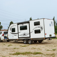 Roulotte de camping mobile Martin Scenic Outdoor B&B avec maisonnette EPS pour les vacances
