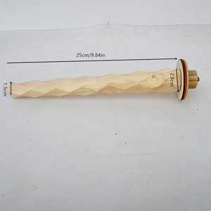 Vente en gros d'usine : Perchoir pour perroquet écologique en bois massif, forme conique et rhombique, jouet à mâcher pour le nettoyage des dents, usage quotidien - Product Image 3
