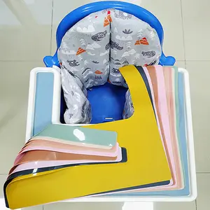 Tovaglietta coperta per seggiolone in Silicone per seggiolone Antilop tovaglietta per neonati e bambini senza BAP