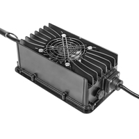 48V 60V 72V 5A-30A IP67 Chargeur de batterie portable étanche certifié CE pour batterie de voiture au lithium-ion
