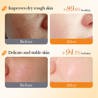 Crème éclaircissante en gros à la vitamine C, sérum visage illuminateur hydratant à double extrait, texture absorbante et rafraîchissante, non grasse