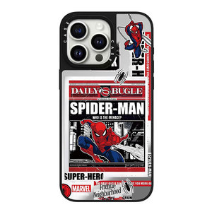 Custodia per cellulare in TPU con design Spider-Man a fumetti per iPhone 17 Pro Max 16/15/14/13 Pro, colorata e antiurto con finitura a specchio - Product Image 5