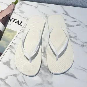 Zapatillas de goma EVA con estampado colorido para mujer, chanclas con logotipo personalizado, promoción al por mayor, precio barato