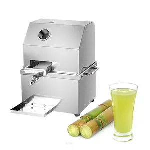 Grote Capaciteit Krachtige Suikerriet Juicer Machine Prijs Commerciële Suikerriet Verwerking Machine Met Batterij