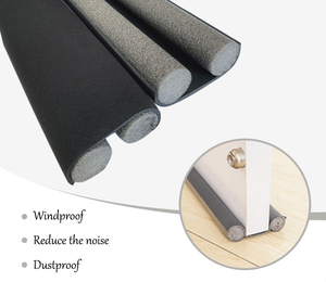 In fabbrica Custom tiraggio tappo a prova di rumore può tagliare qualsiasi dimensione schiuma striscia di tenuta inferiore della porta in pelle sotto la porta - Product Image 4