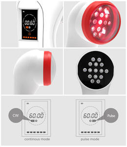 Appareil de thérapie au <span class=keywords><strong>laser</strong></span> froid à lumière rouge portable, lumière LED pour animaux de compagnie et humains pour favoriser la cicatrisation des plaies - Product Image 5