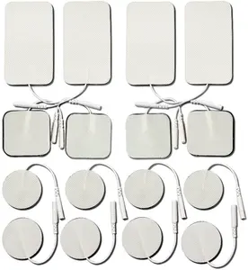 Tens Unit Masajeador de pulso electrónico Máquina de fisioterapia digital Almohadillas de electrodos de repuesto para aliviar el dolor corporal