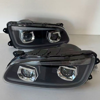 Ensemble de phares à LED à double lentille pour camion Hino 700 Profia 81110-E0022 81150-E0022, phare LED complet avec DRL (paire)