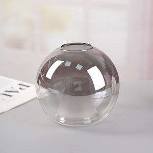 <span class=keywords><strong>Verre</strong></span> Borosilicate De Luxe Demi Dégradé Miroir Fumée <span class=keywords><strong>Verre</strong></span> <span class=keywords><strong>Globe</strong></span> Abat-Jour Boule Abat-Jour pour La Maison Pendentif Lumières - Product Image 1