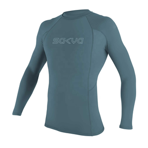 <span class=keywords><strong>2023</strong></span> Rashguards imprimés personnalisés <span class=keywords><strong>MMA</strong></span> Rashguard solide à manches longues avec UPF 50 + - Product Image 5