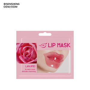 Ventes Flash : Gel <span class=keywords><strong>Hydratant</strong></span> Anti-rides pour les Lèvres, <span class=keywords><strong>Masque</strong></span> Lèvres au Collagène Rose Cristal, Soin de Nuit au Collagène pour les Lèvres - Product Image 4