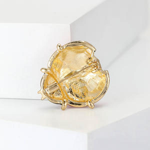 Joyería nuevo Metal Aleación de Zinc alta moda Feliz Año Nuevo joyería mujeres cristal Animal Beatle mariquita insecto broche - Product Image 3