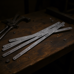 Hojas de sierra de mano Lion para metal, 30 cm, acero al carbono flexible, 15-842, 15-843, 15-844 - Product Image 3