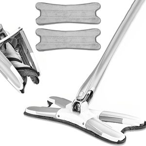 Wash Mop<br/>X-Type Squeezing Mop<br/>Twist Water Mop Hand And <b>Face</b> Cleaning Wet Tissue Paper - Product Image 1