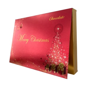 Large Capacity 30 Counts Christmas Party <strong>Gifts</strong> Chocolate Boxes Durable Cardboard <strong>Choco</strong> <strong>Box</strong> OIlproof Food Grade Chocolate <strong>Box</strong> - Product Image 1