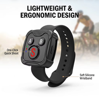 Télécommande sans fil pour caméra d'action, compatible avec DJI Action4/action5pro/action6/osmo 360, matériau ABS étanche