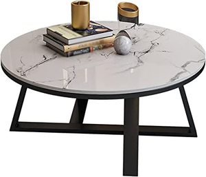 Modern Design Metal Coffee <b>Table</b> with Multifunctional Home Accent Decor for Living Room <b>Kitchen</b> & Workspace - Product Image 3