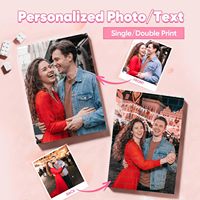 Cadre photo personnalisé en plastique, puzzle DIY, jouet romantique, décoration de bureau à domicile, cadeaux d'anniversaire, de Saint-Valentin, pour lui