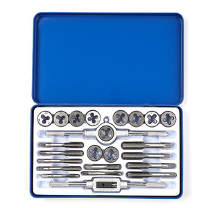 Juego de Machos y Terrajas Marca Nanren, 24 Piezas, en Caja Metálica, Herramientas Manuales para Roscado de Piezas Metálicas - Product Image 5