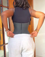 Ceinture amincissante colombienne, ceinture sculptante effet sablier, ceinture de compression ventre plat, ceinture sculptante en latex