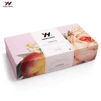 Boîte-cadeau pliante personnalisée haut de gamme pour thé et café-Boîte d'emballage de carte blanche raffinée faite à la main Boîte-cadeau exquise pour thé