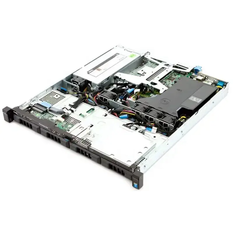 Komputasi kepadatan tinggi R6415 Dell Emc Poweredge 7261 32g 300g 10 Nvme memori 2t Sata Hard Drive H330 Array kartu rak Server