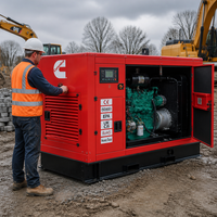 Générateurs Perkins à faible consommation de carburant, générateurs diesel 100 kVA 100 kW 110 kW 120 kW, groupe électrogène diesel fixe pour les centres de données