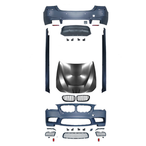Parachoques de coche para <span class=keywords><strong>BMW</strong></span> 5 Series F10 F18 actualización M5 520 525 530Li 540 Kit de carrocería parachoques delantero parachoques trasero faldones laterales guardabarros 2011-2017 - Product Image 1